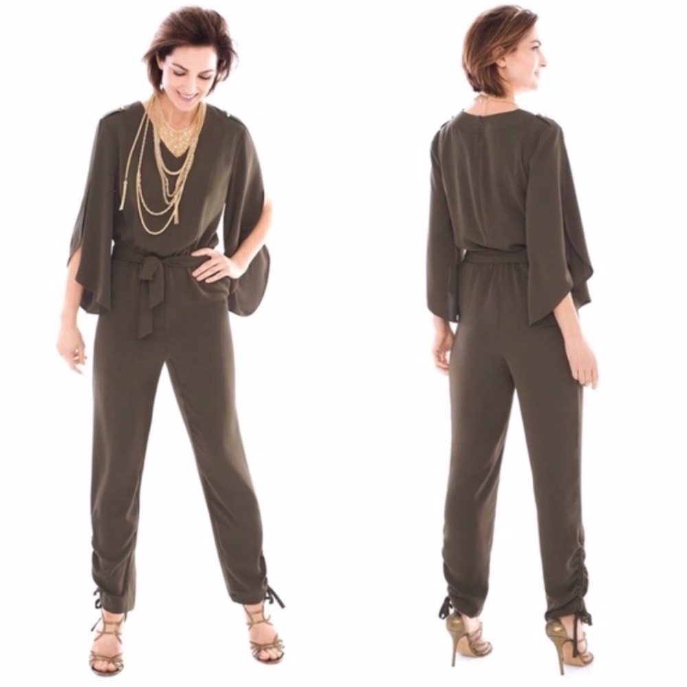 ✨Chico's Black Label Utility Jumpsuit Sz S✨